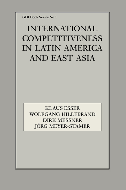 Cover image for book International Competitiveness in Latin America and East Asia