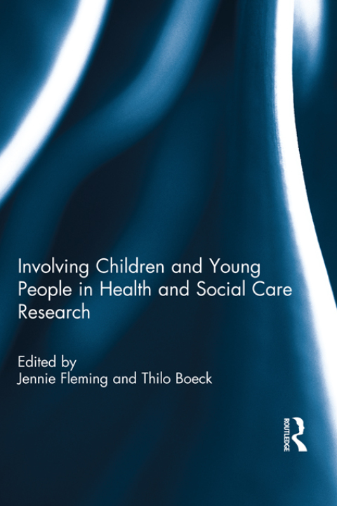Cover image for book Involving Children and Young People in Health and Social Care Research
