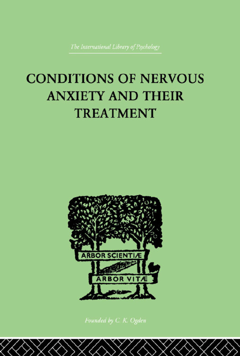 Cover image for book Conditions Of Nervous Anxiety And Their Treatment