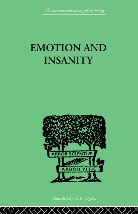 Cover image for book Emotion and Insanity
