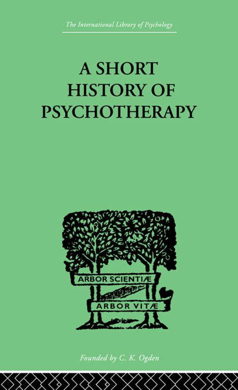Cover image for book A Short History Of Psychotherapy
