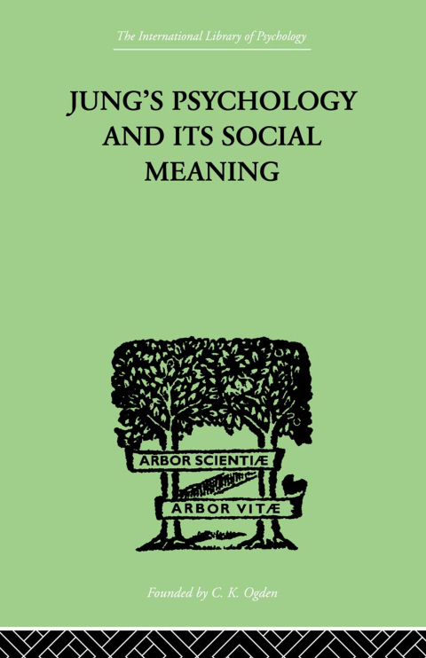 Cover image for book Jung's Psychology and its Social Meaning