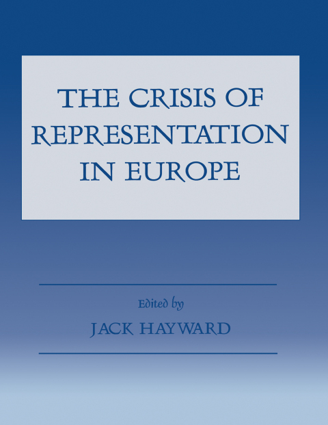Cover image for book The Crisis of Representation in Europe