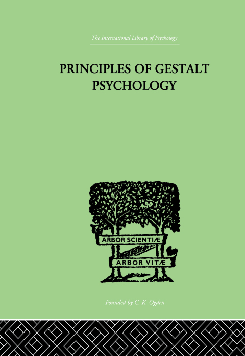 Cover image for book Principles Of Gestalt Psychology