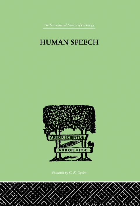 Cover image for book Human Speech