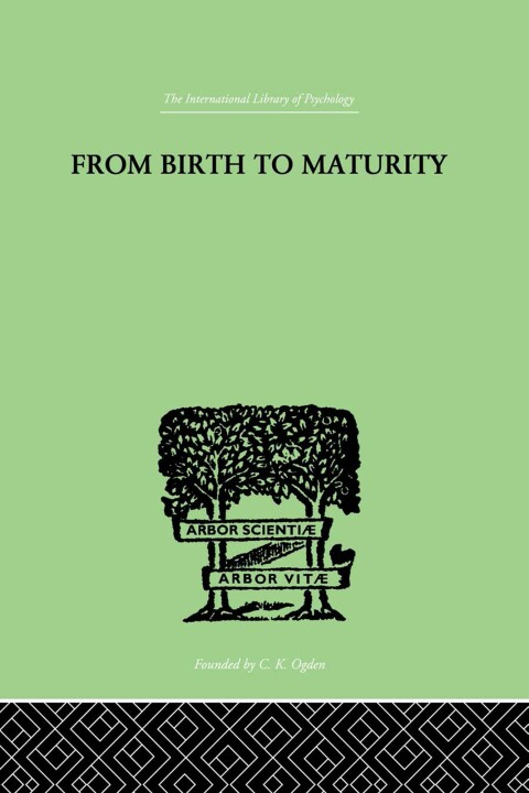 Cover image for book From Birth to Maturity