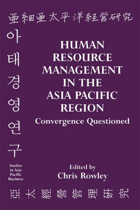 Cover image for book Human Resource Management in the Asia-Pacific Region