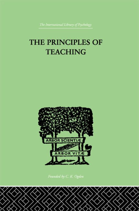 Cover image for book The Principles of Teaching
