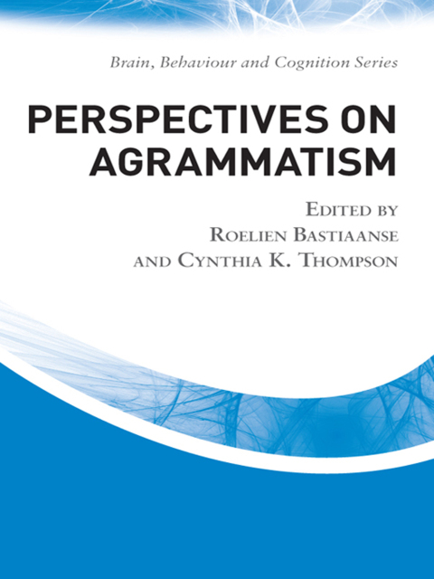 Cover image for book Perspectives on Agrammatism