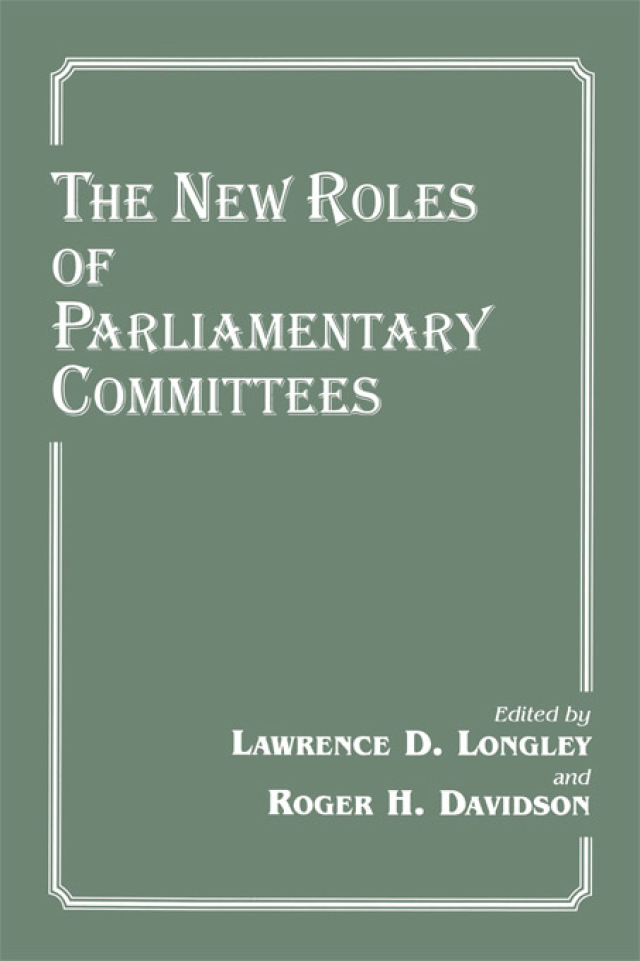 The New Roles of Parliamentary Committees