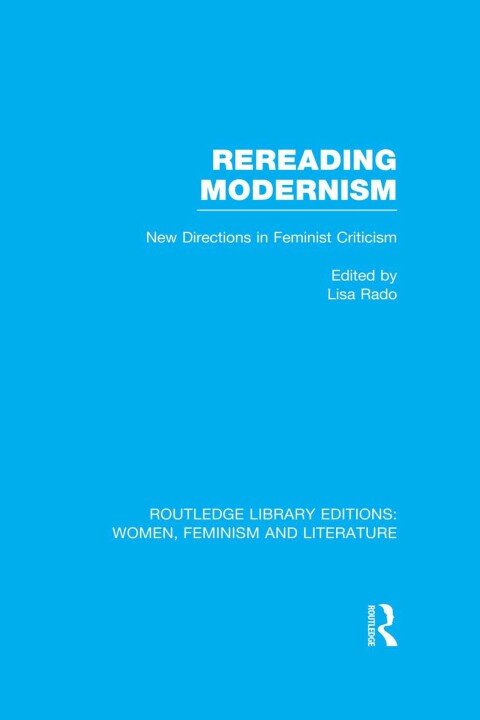 Cover image for book Rereading Modernism