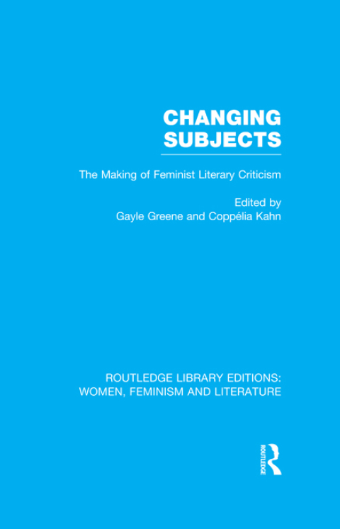 Cover image for book Changing Subjects
