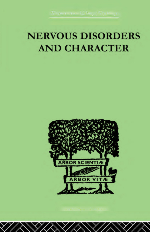 Cover image for book Nervous Disorders And Character