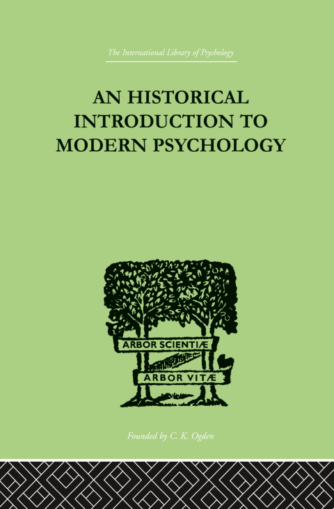 Cover image for book An Historical Introduction To Modern Psychology