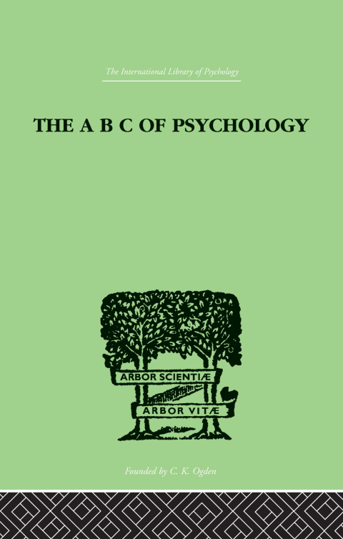 Cover image for book The A B C Of Psychology