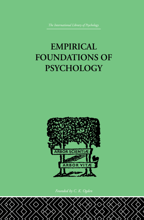 Cover image for book Empirical Foundations Of Psychology