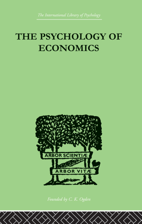 Cover image for book The Psychology Of Economics