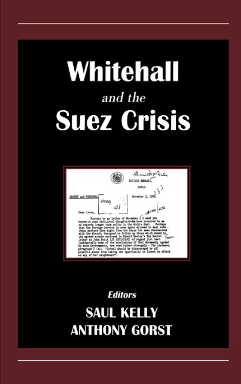 Cover image for book Whitehall and the Suez Crisis