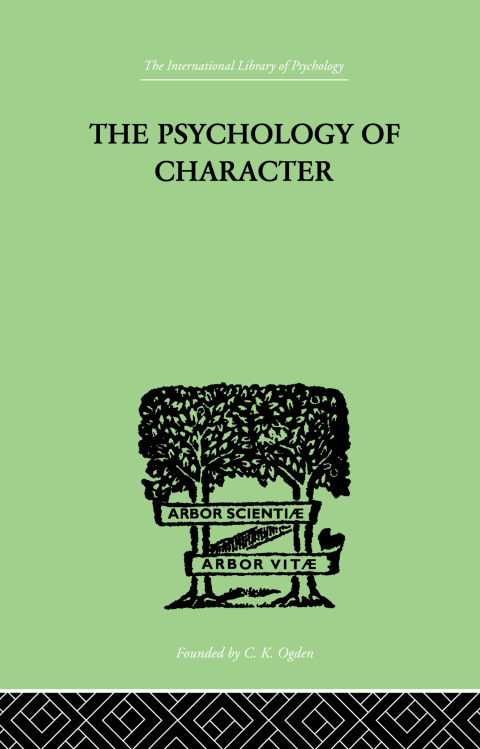 Cover image for book The Psychology Of Character