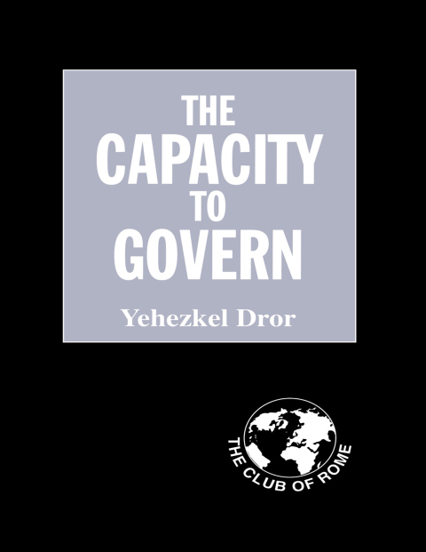 Cover image for book The Capacity to Govern