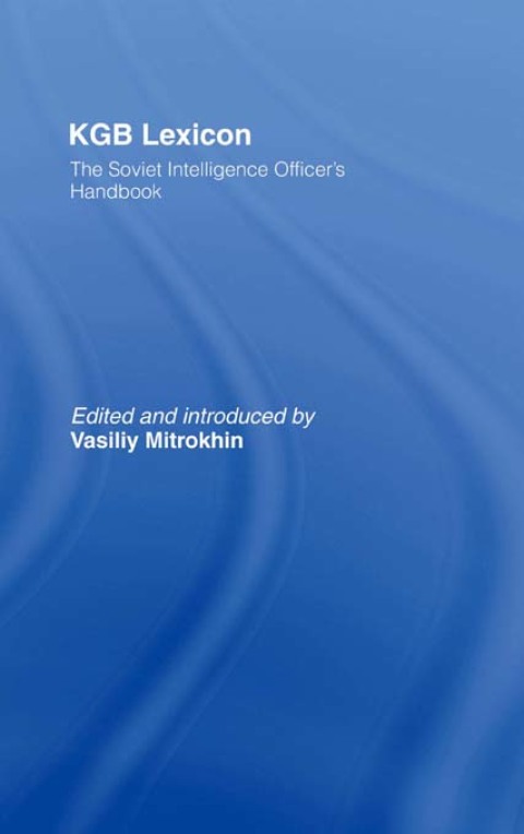 Cover image for book KGB Lexicon