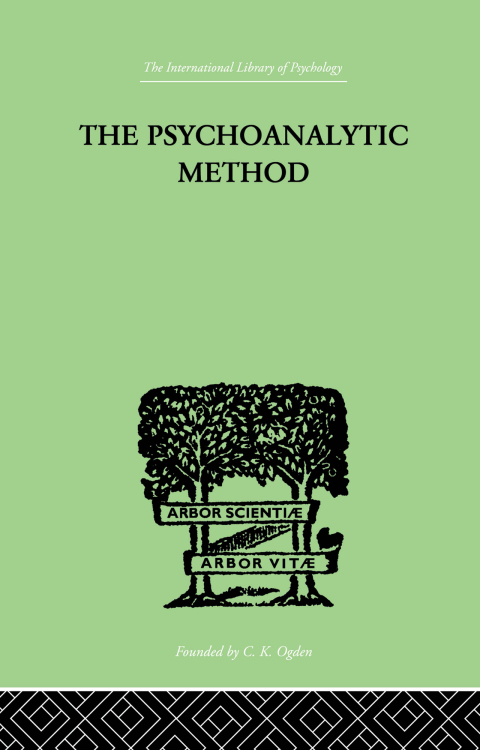 Cover image for book The Psychoanalytic Method