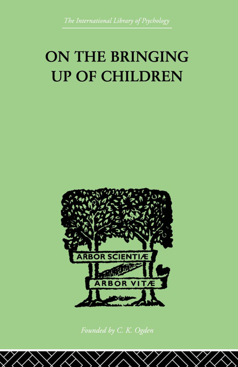 Cover image for book On The Bringing Up Of Children