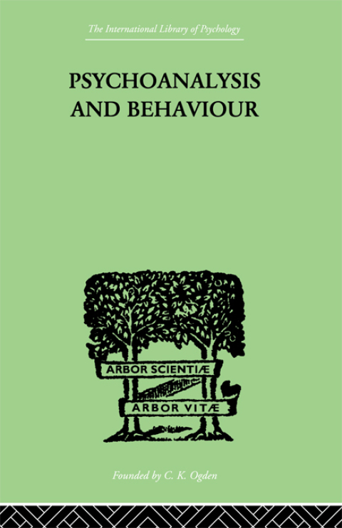 Cover image for book Psychoanalysis And Behaviour