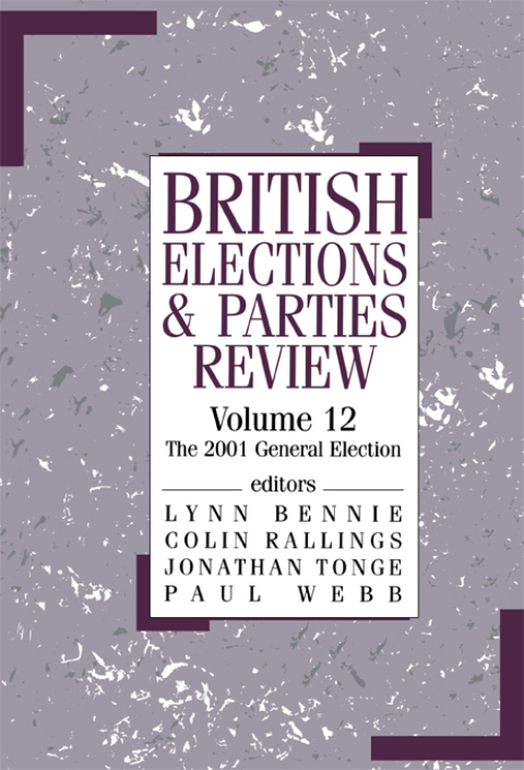 Cover image for book British Elections & Parties Review