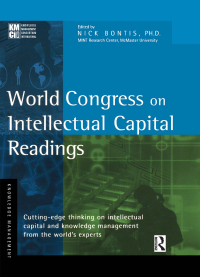 Cover image: World Congress on Intellectual Capital Readings 1st edition 9780750674751