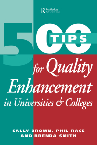 Titelbild: 500 Tips for Quality Enhancement in Universities and Colleges 1st edition 9780749422233