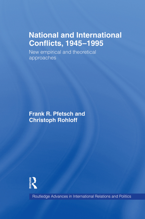 Cover image for book National and International Conflicts, 1945-1995