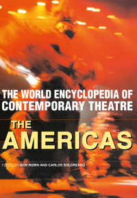 Cover image: World Encyclopedia of Contemporary Theatre 1st edition 9781138179417
