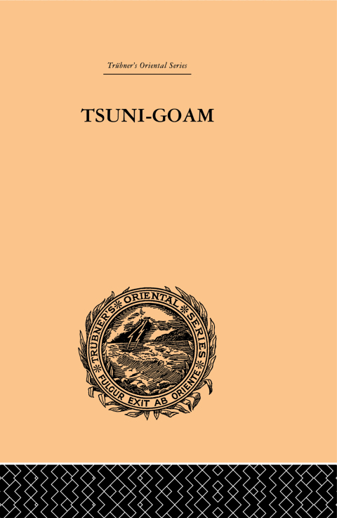 Cover image for book Tsuni-Goam: the Supreme Being of the Khoi-khoi