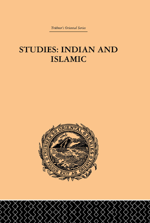Cover image for book Studies: Indian and Islamic