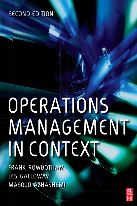 Cover image for book Operations Management in Context