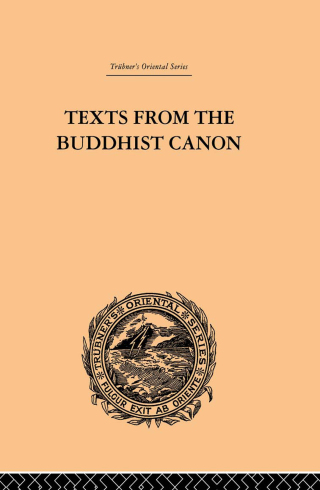 Texts from the Buddhist Canon
