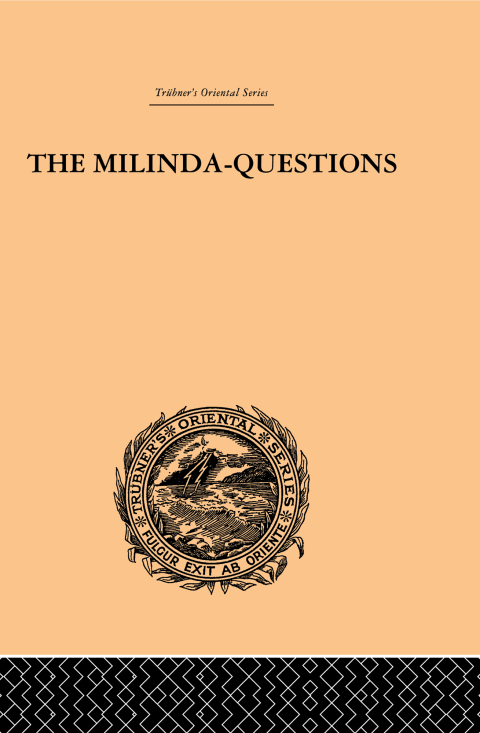 Cover image for book The Milinda-Questions