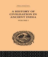 Cover image: A History of Civilisation in Ancient India 1st edition 9780415868884