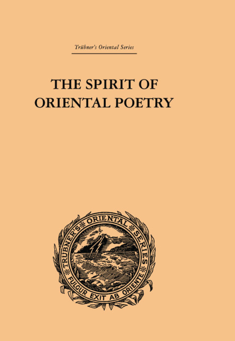 Cover image for book The Spirit of Oriental Poetry