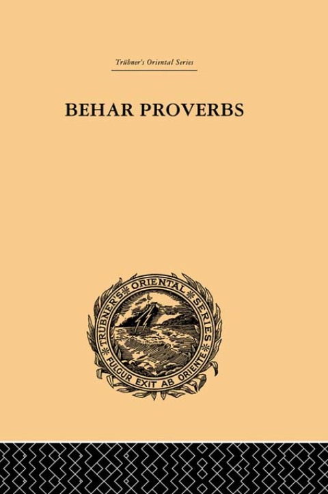 Cover image for book Behar Proverbs