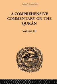 Cover image: A Comprehensive Commentary on the Quran 1st edition 9780415868969