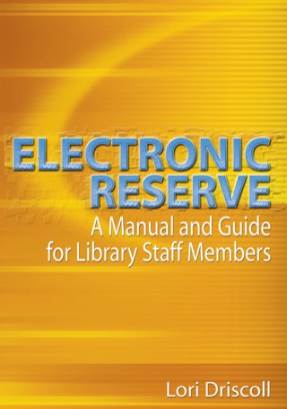 Electronic Reserve