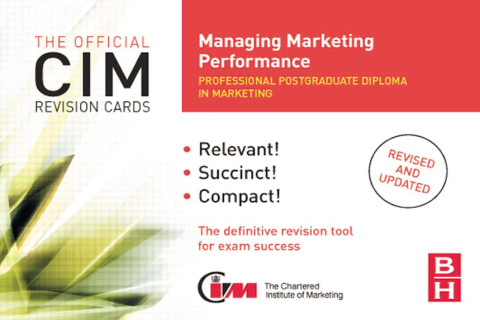 Cover image for book CIM Revision Cards Managing Marketing Performance