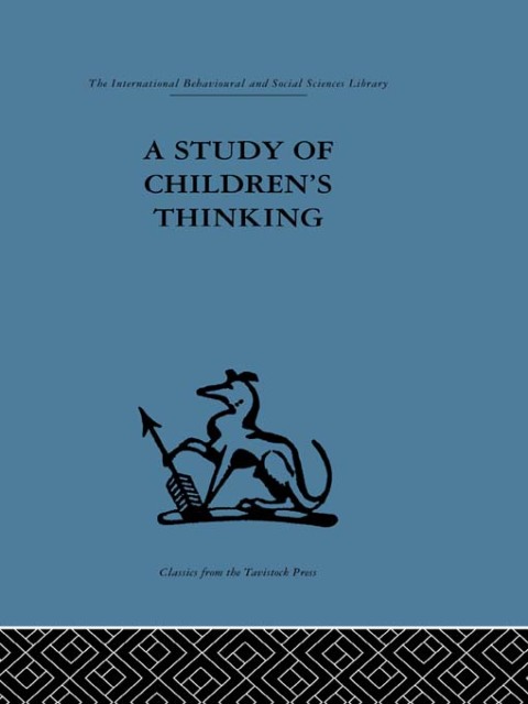 Cover image for book A Study of Children's Thinking