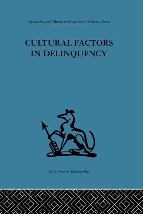 Cover image for book Cultural Factors in Delinquency