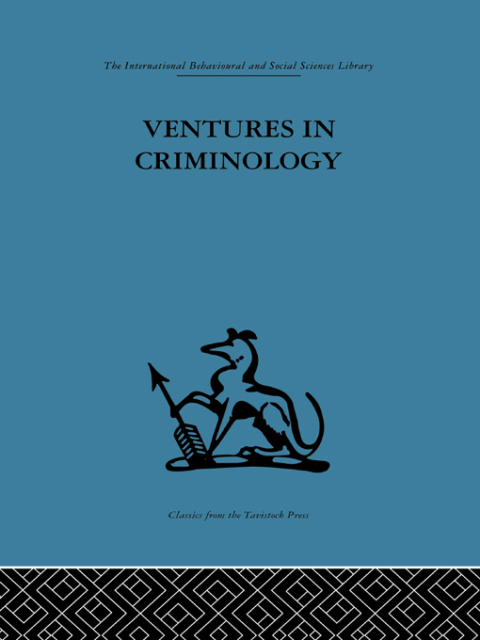 Cover image for book Ventures in Criminology
