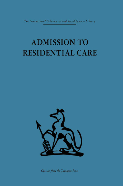 Admission to Residential Care 