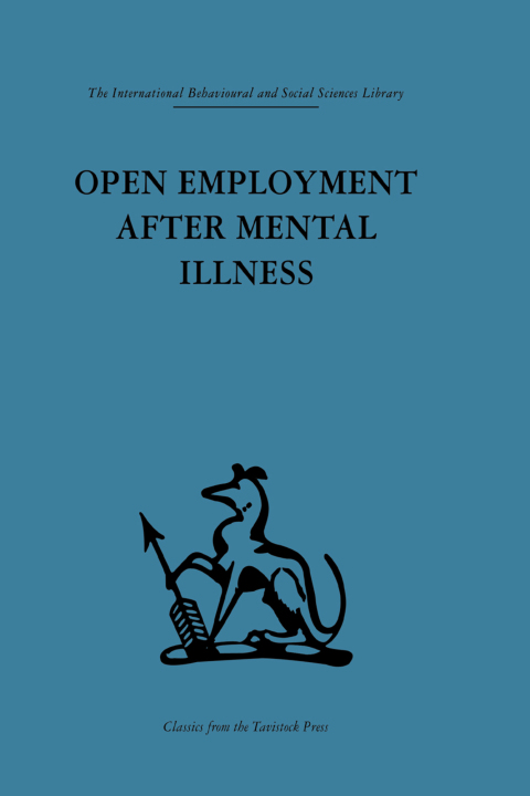 Cover image for book Open Employment after Mental Illness