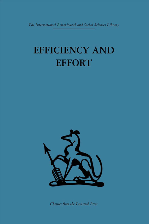 Cover image for book Efficiency and Effort